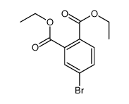 1,2-BENZENEDICARBOXYLIC ACID,4-BROMO-,1,2-DIETHYL ESTER Structure