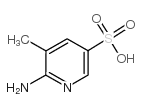 5-甲基-6-氨基吡啶-3-磺酸结构式