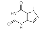 1H-吡唑并[4,3-d]嘧啶-5,7(4H,6H)-二酮结构式