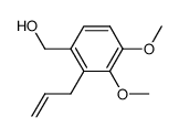 2-allyl-3,4-dimethoxybenzyl alcohol Structure