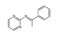 1-phenyl-N-pyrimidin-2-ylethanimine结构式