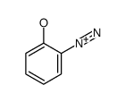 2-hydroxy-Benzenediazonium Structure