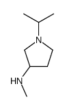 3-Pyrrolidinamine,N-methyl-1-(1-methylethyl)-(9CI) structure