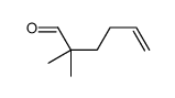 2,2-dimethylhex-5-enal结构式