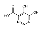 5,6-二羟基嘧啶-4-羧酸结构式