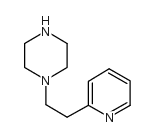 1-[2-(2-吡啶基)乙基]哌嗪结构式