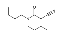 N,N-dibutyl-2-cyanoacetamide Structure