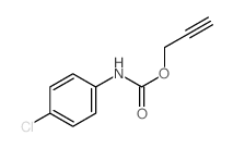 prop-2-ynyl N-(4-chlorophenyl)carbamate Structure