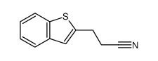 2-(2-cyanoethyl)-1-benzothiophen Structure