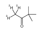 1,1,1-trideuterio-3,3-dimethylbutan-2-one Structure