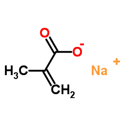 Sodium methacrylate structure
