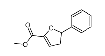 methyl 2-phenyl-2,3-dihydrofuran-5-carboxylate结构式
