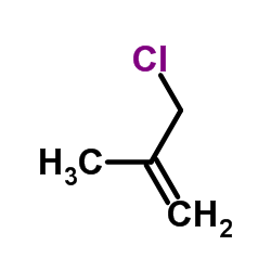 3-氯-2-甲基-1-丙烯(MAC)结构式