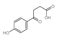 4-(4-羟基苯基)-4-氧代丁酸结构式