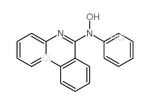 2-chloro-N-hydroxy-N,N-diphenyl-benzenecarboximidamide Structure