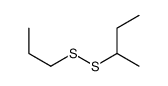 2-(propyldisulfanyl)butane Structure