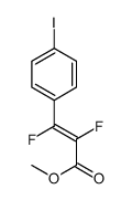 methyl 2,3-difluoro-3-(4-iodophenyl)prop-2-enoate结构式