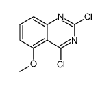 2,4-二氯-5-甲氧基喹唑啉结构式
