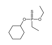 cyclohexyloxy-ethoxy-ethyl-sulfanylidene-λ5-phosphane结构式