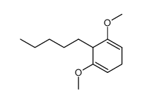 1,5-dimethoxy-6-pentylcyclohexa-1,4-diene Structure