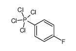 tetrachloro-(4-fluorophenyl)-λ5-phosphane结构式