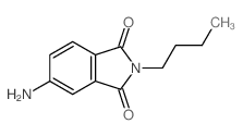 4-氨基-N-丁基苯并吡咯酮结构式