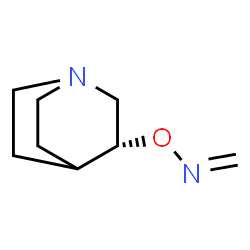 Formaldehyde, O-(3R)-1-azabicyclo[2.2.2]oct-3-yloxime (9CI)结构式