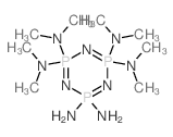 N2,N2,N2,N2,N6,N6,N6,N6-octamethyl-1,3,5-triaza-2$l^C8H28N9P3,4$l^C8H28N9P3,6$l^{5}-triphosphacyclohexa-1,3,5-tr Structure
