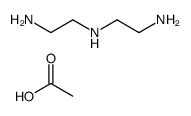 acetic acid,N'-(2-aminoethyl)ethane-1,2-diamine Structure