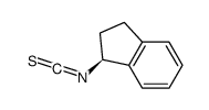 (S)-(+)-1-茚满基异硫氰酸酯结构式