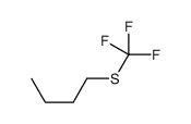 1-(trifluoromethylsulfanyl)butane结构式