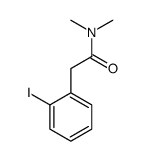 N, N-二甲基–2-碘苯基乙酰胺结构式