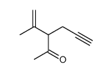 5-Hexyn-2-one, 3-(1-methylethenyl)- (9CI)结构式