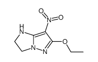 2,3-dihydro-6-ethoxy-7-nitro-1H-imidazo[1,2-b]pyrazole结构式