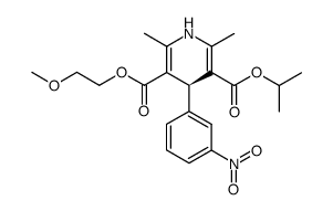 (R)-Nimodipine Structure