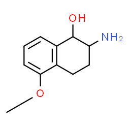 1-Naphthalenol,2-amino-1,2,3,4-tetrahydro-5-methoxy-(9CI) Structure