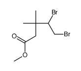 methyl 4,5-dibromo-3,3-dimethylpentanoate Structure