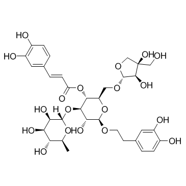 连翘酯苷B结构式