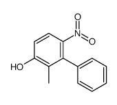 [1,1-Biphenyl]-3-ol,2-methyl-6-nitro-(9CI)结构式