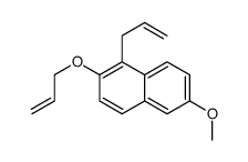 6-methoxy-2-prop-2-enoxy-1-prop-2-enylnaphthalene Structure