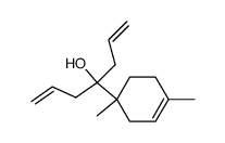 4-(1,4-dimethyl-3-cyclohexenyl)-1,6-heptadien-4-ol Structure