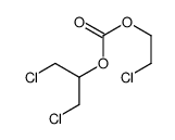 2-chloroethyl 1,3-dichloropropan-2-yl carbonate结构式