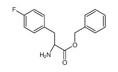 benzyl (2R)-2-amino-3-(4-fluorophenyl)propanoate结构式