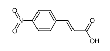 (E)-4-硝基肉桂酸结构式
