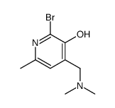 2-bromo-4-[(dimethylamino)methyl]-6-methylpyridin-3-ol Structure
