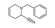 1-benzyl-3,6-dihydro-2H-pyridine-2-carbonitrile Structure