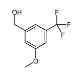 (3-Methoxy-5-trifluoromethyl-phenyl)-methanol Structure