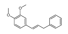 1,2-dimethoxy-4-(3-phenylprop-1-enyl)benzene Structure