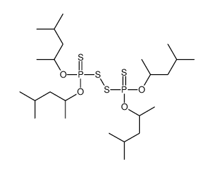 O,O,O',O'-tetrakis(1,3-dimethylbutyl) tetrathioperoxydiphosphorate Structure
