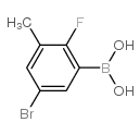 (5-Bromo-2-fluoro-3-methylphenyl)boronic acid picture